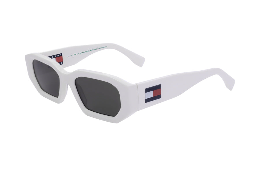 Preloved - Tommy Hilfiger Unisex 53mm White Sunglasses Tj0099-S-Vk6-53 One Color