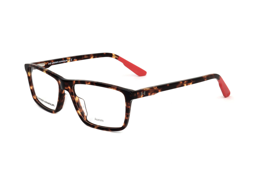 Preloved - Under Armour Mens 53 Mm Havana Eyeglasses Ua5019-086-53 One Color