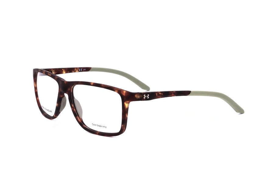 Preloved - Under Armour Mens 56 Mm Matte Havana Eyeglasses Ua5022-N9p-56 One Color