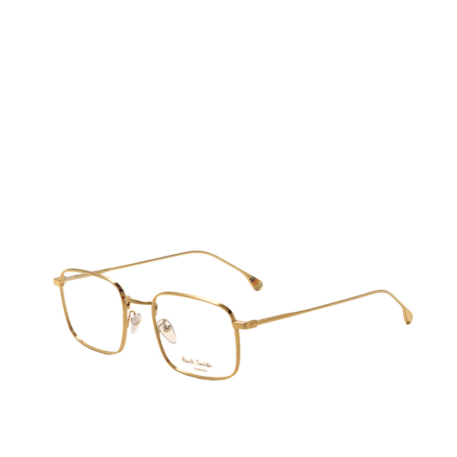 Preloved - Paul Smith Mens Edwin 52mm Shiny Gold Eyeglasses Psop07052-001-52 One Color