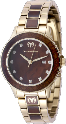 Preloved - Technomarine Womens Sea 33mm Quartz Watch Tm-725058 One Color Watches