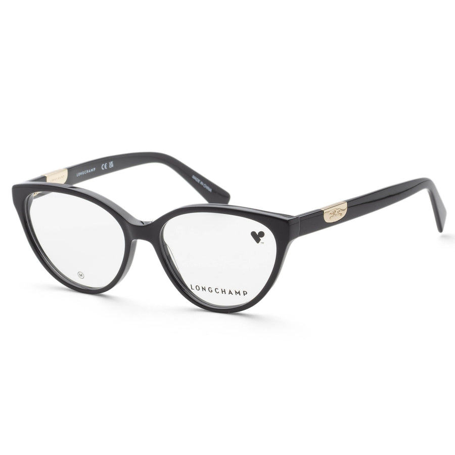 Preloved - Longchamp Womens 53mm Black Eyeglasses Lo2764-001 One Color