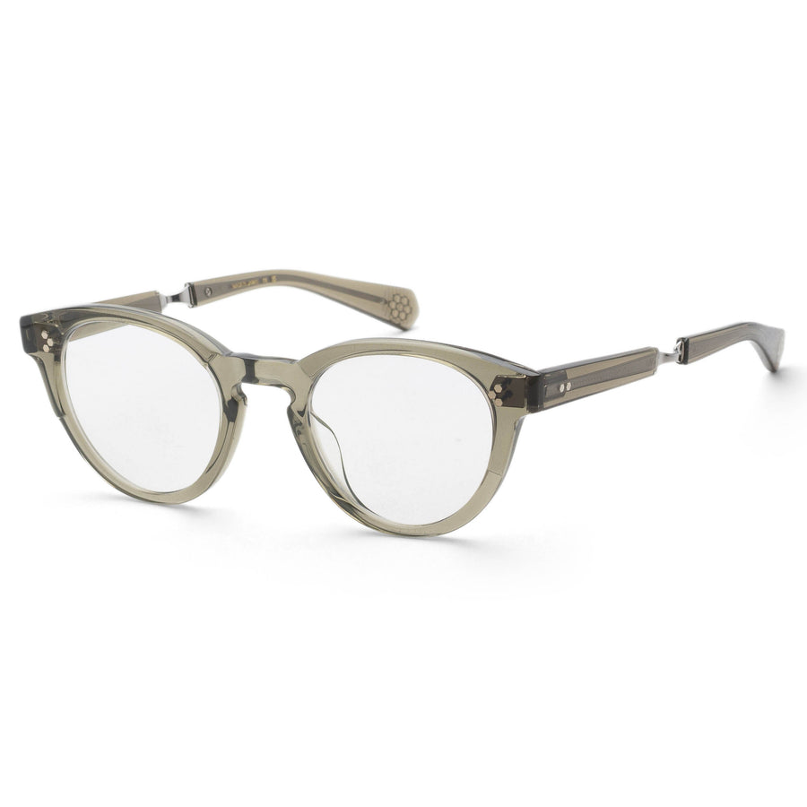 Preloved - Garrett Leight Womens Audrey 40mm Hunter Eyeglasses Ml1031-46-Hun-Plt One Color