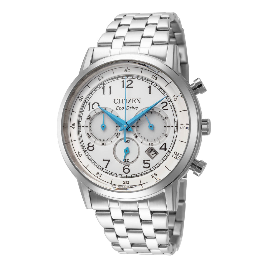 Preloved - Citizen Mens Classic 42mm Eco-Drive Solar Quartz Watch Ca4630-53a One Color Watches