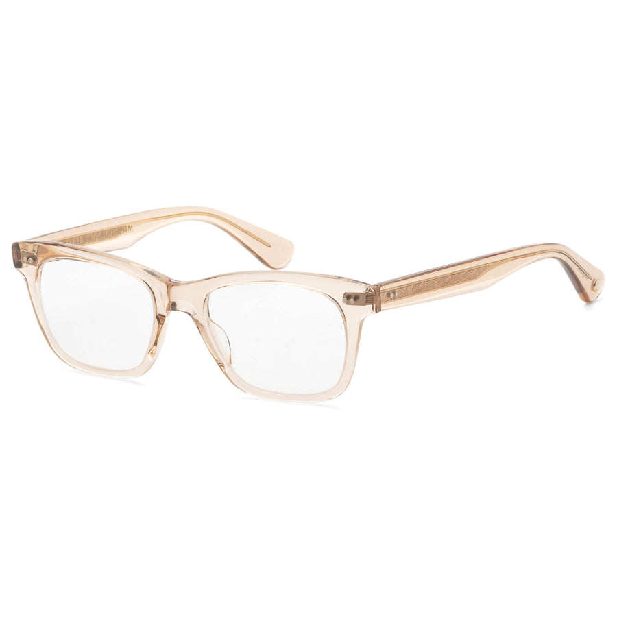 Preloved - Garrett Leight Womens Buchanan 49mm Brew Eyeglasses 1136-49-Bre One Color