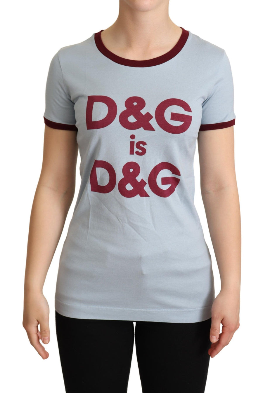 Dolce & Gabbana 100% Cotton t-shirt in blue