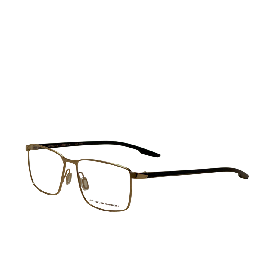 Preloved - Porsche Design Mens 57 Mm Gold Eyeglasses P8733-57b One Color