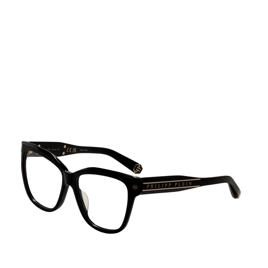 Preloved - Philipp Plein Womens 55 Mm Black Eyeglasses Vpp051m0700 One Color
