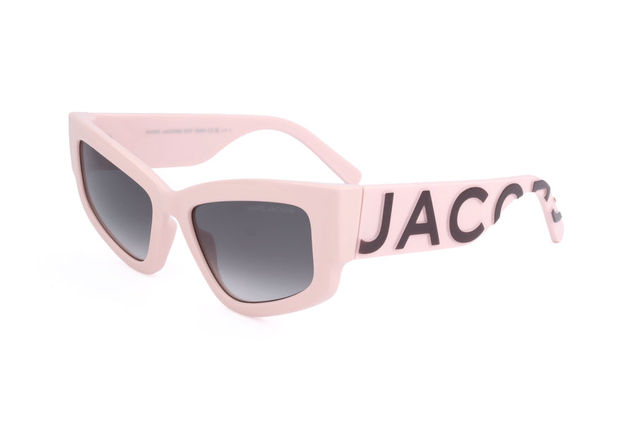 Preloved - Marc Jacobs Womens 55mm Pink Burgundy Sunglasses Marc796-S-Nxa-55 One Color