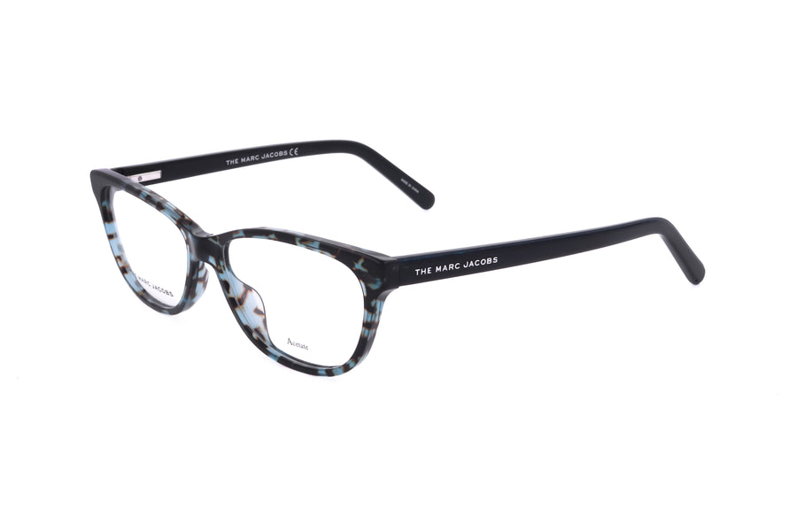 Preloved - Marc Jacobs Womens 51mm Teal Havana Eyeglasses Marc462-Cvt-51 One Color