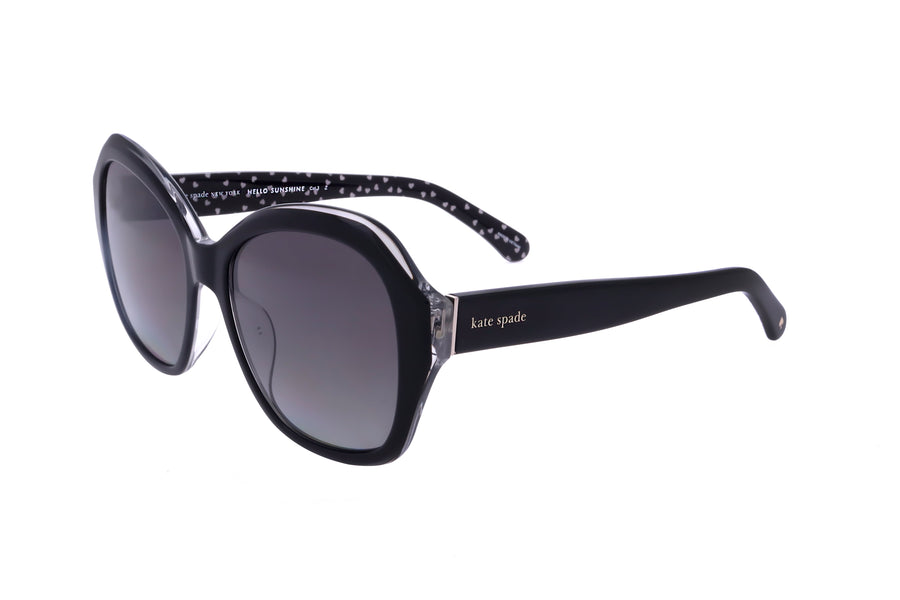 Preloved - Kate Spade Womens 55mm Black Sunglasses Lottie-G-S-807-55 One Color