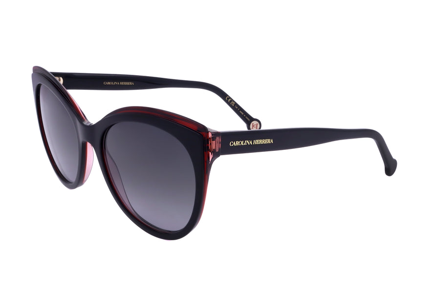 Preloved - Carolina Herrera Womens 57mm Black Pink Sunglasses Her0175-S-3h2-57 One Color