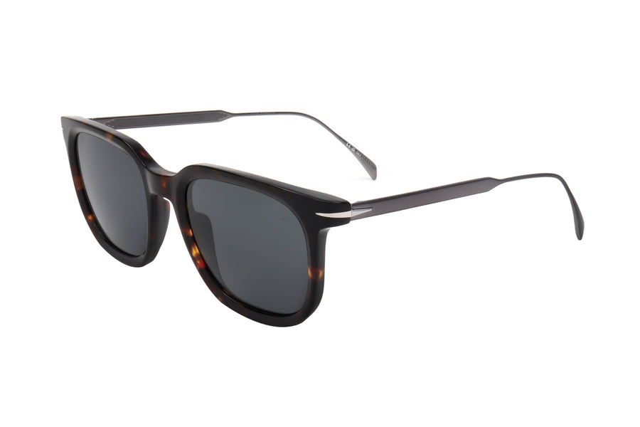 Preloved - David Beckham Mens 52mm Dark Ruthenium Havana Sunglasses Db7119-S-4hu-52 One Color