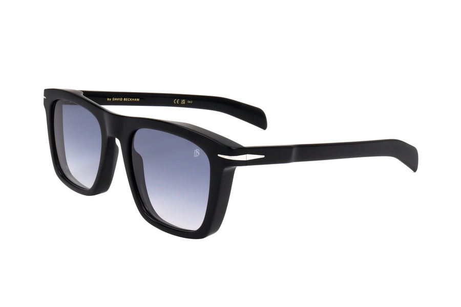 Preloved - David Beckham Mens 51mm Black Silver Sunglasses Db7000-S-Bsc-51 One Color