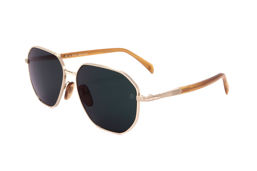 Preloved - David Beckham Mens 60mm Gold Sunglasses Db1132-F-S-F6w-60 One Color