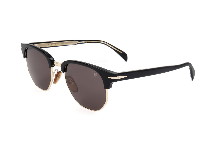 Preloved - David Beckham Mens 51mm Black Gold Sunglasses Db1002-S-2m2-51 One Color