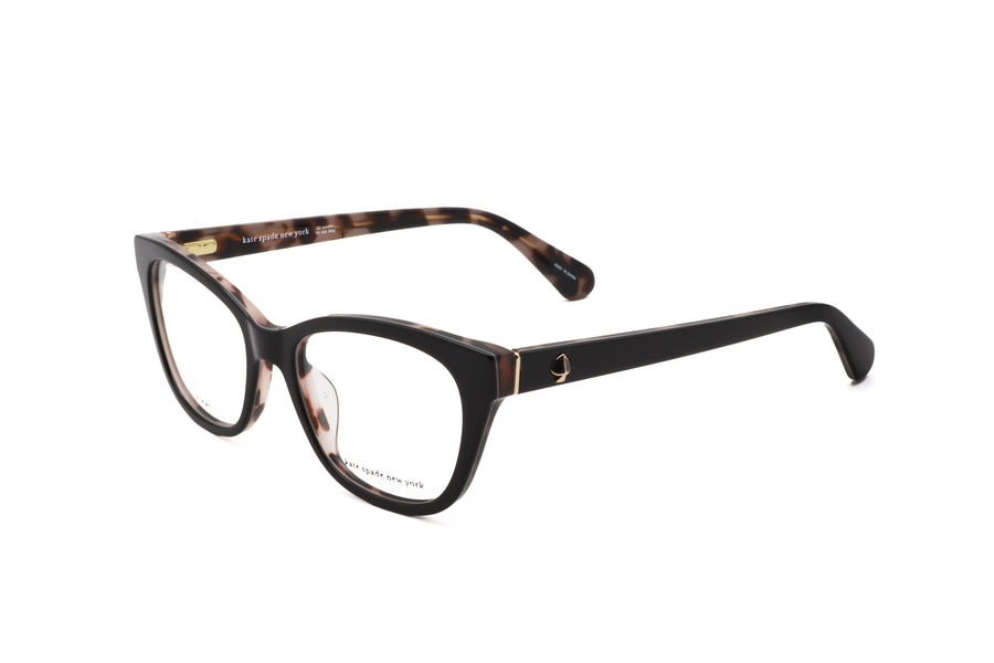 Preloved - Kate Spade Womens 50mm Black Eyeglasses Carolan-807-50 One Color