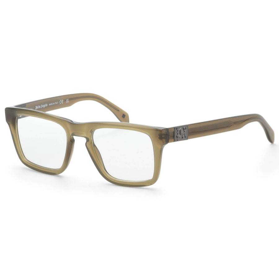 Preloved - Palm Angels Unisex Style 7 53mm Light Green Eyeglasses Perj007f24pla0015900-53 One Color