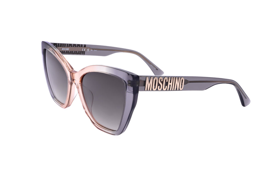 Preloved - Moschino Womens 55mm Grey Ochre Sunglasses Mos155-S-Mqe-55 One Color