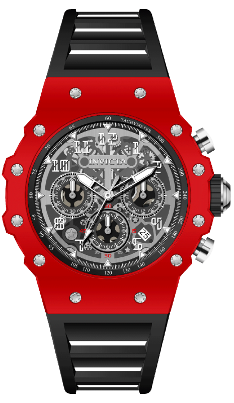 Preloved - Invicta Mens Racing 43.5mm Quartz Watch In-69648 One Color Watches