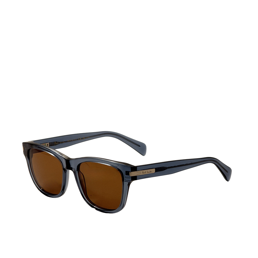 Preloved - Paul Smith Mens Howitt 55mm Transparent Brown Sunglasses Ps23601s-400-55 One Color