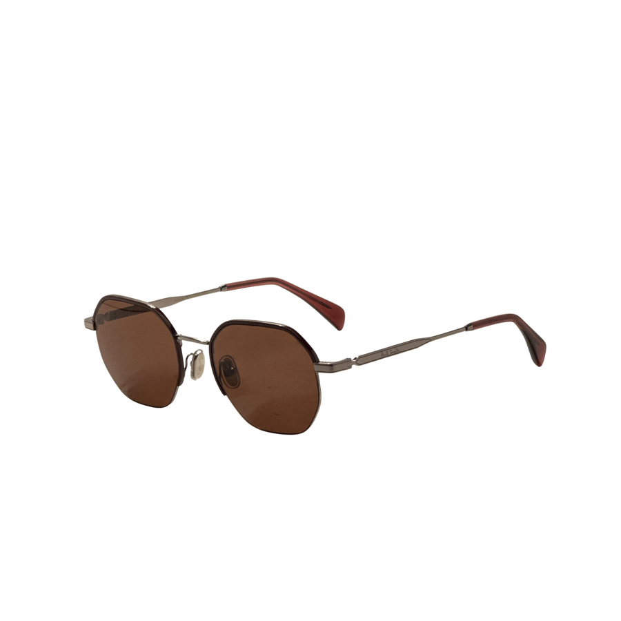Preloved - Paul Smith Mens Lovell 53mm Gunmetal Red Sunglasses Ps24110s-038-53 One Color