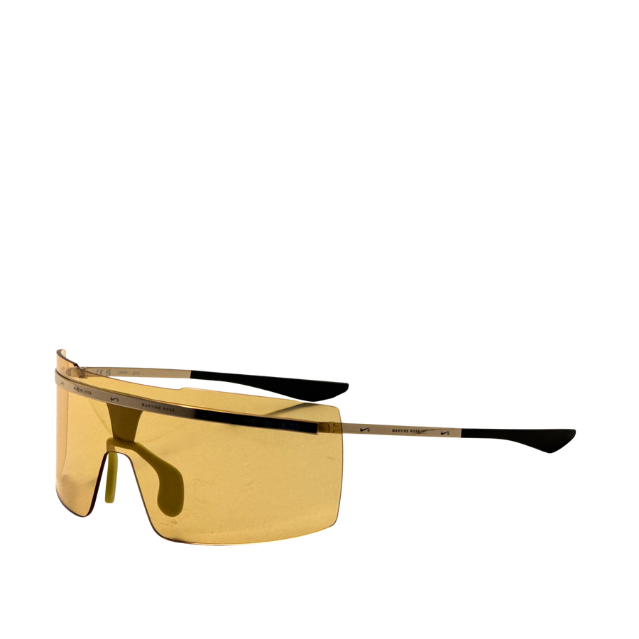 Preloved - Nike Mens Echo Shield 67mm Gold Sunglasses Fb4480-750-67 One Color