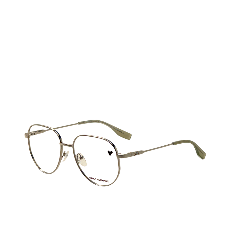 Preloved - Karl Lagerfeld Womens 55mm Silver Eyeglasses Kl361-040-55 One Color