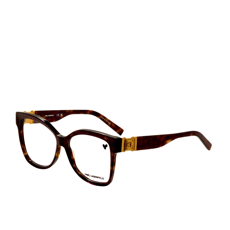 Preloved - Karl Lagerfeld Womens 55mm Dark Tortoise Eyeglasses Kl6149-242-55 One Color