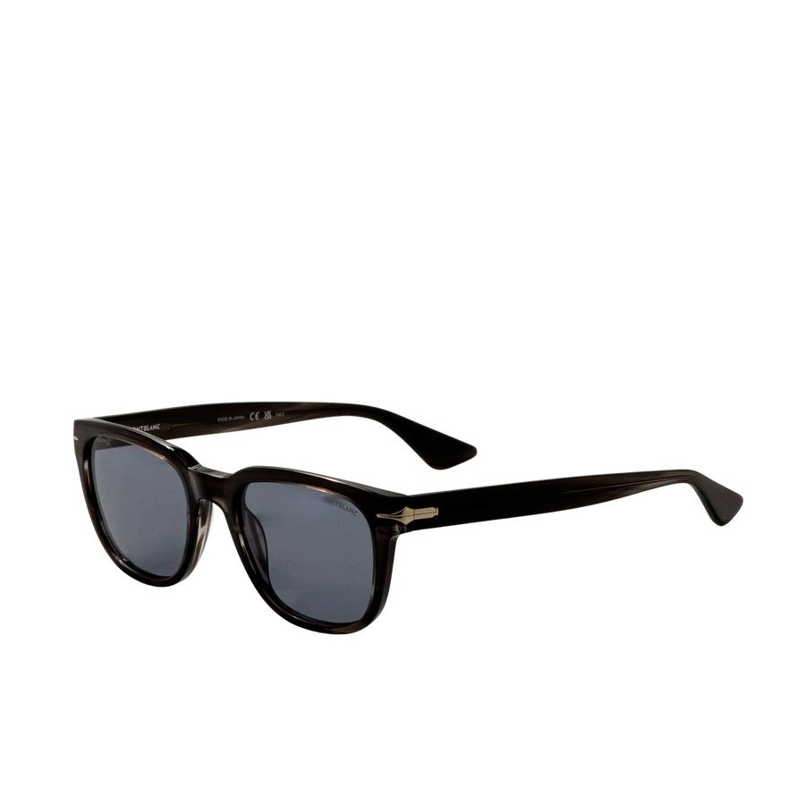 Preloved - Montblanc Mens 53 Mm Havana Sunglasses Mb0302s-011 One Color