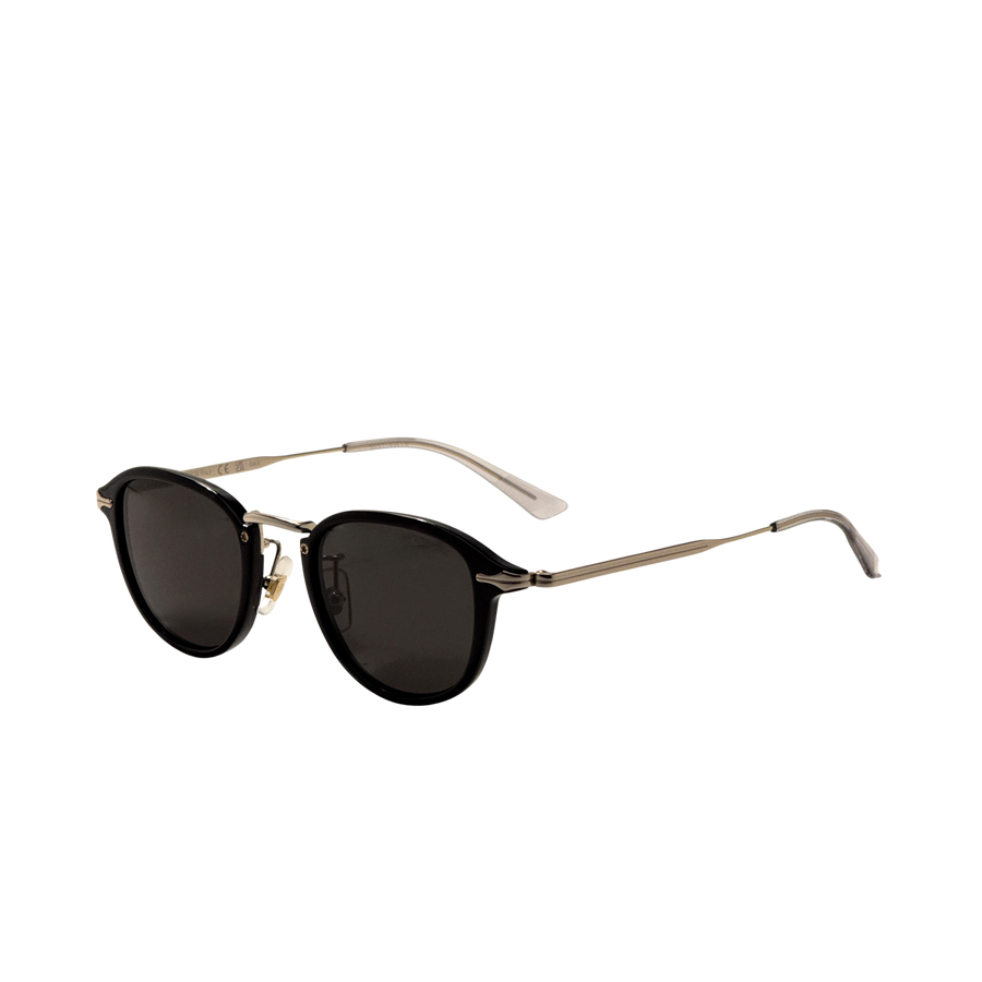 Preloved - Montblanc Mens 48 Mm Black Gold Sunglasses Mb0336s-001-48 One Color