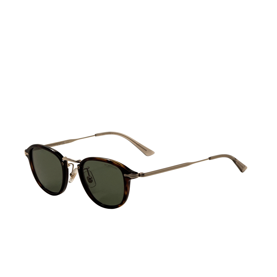 Preloved - Montblanc Mens 48 Mm Havana Sunglasses Mb0336s-002-48 One Color