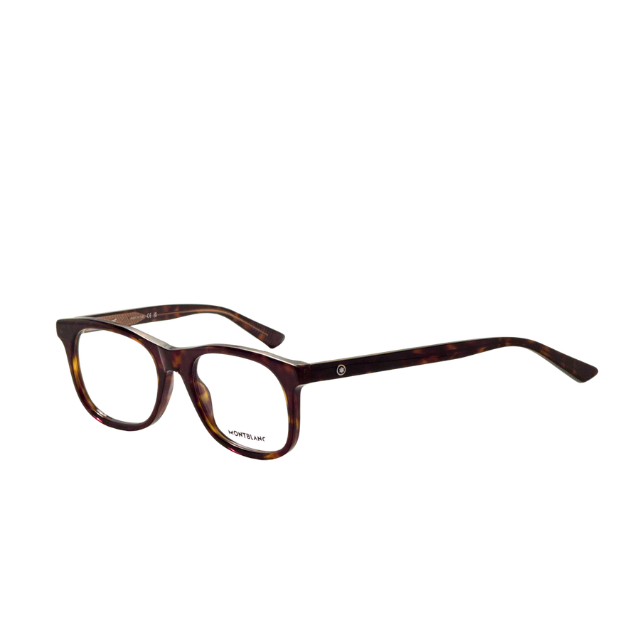 Preloved - Montblanc Mens 54 Mm Havana Eyeglasses Mb0385o-007 One Color
