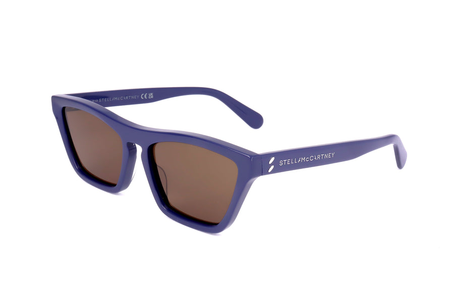 Preloved - Stella Mccartney Womens 55mm Shiny Blue Sunglasses Sc40060i-90e-55 One Color