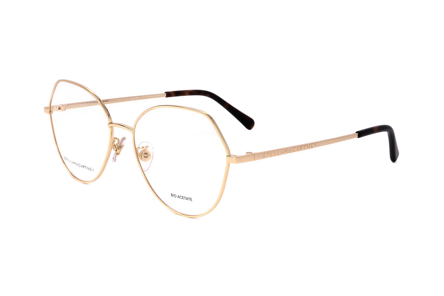 Preloved - Stella Mccartney Womens 56 Mm Shiny Endura Gold Eyeglasses Sc50003u-030-56 One Color