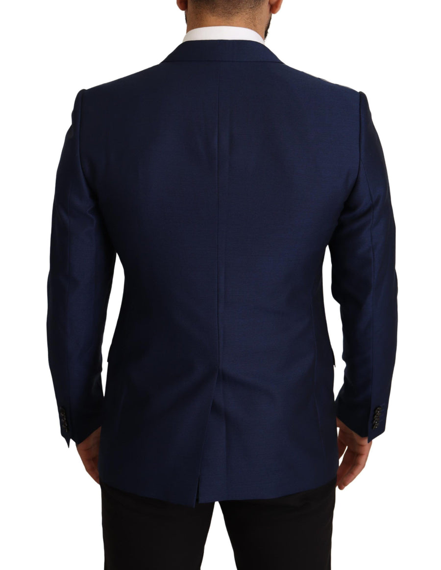 Dolce & Gabbana 100% Virgin Wool; Lining: 80% Silk blazer in navy