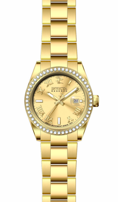 Preloved - Invicta Mens Elite Diamond 41mm Quartz Watch In-51096 One Color Watches