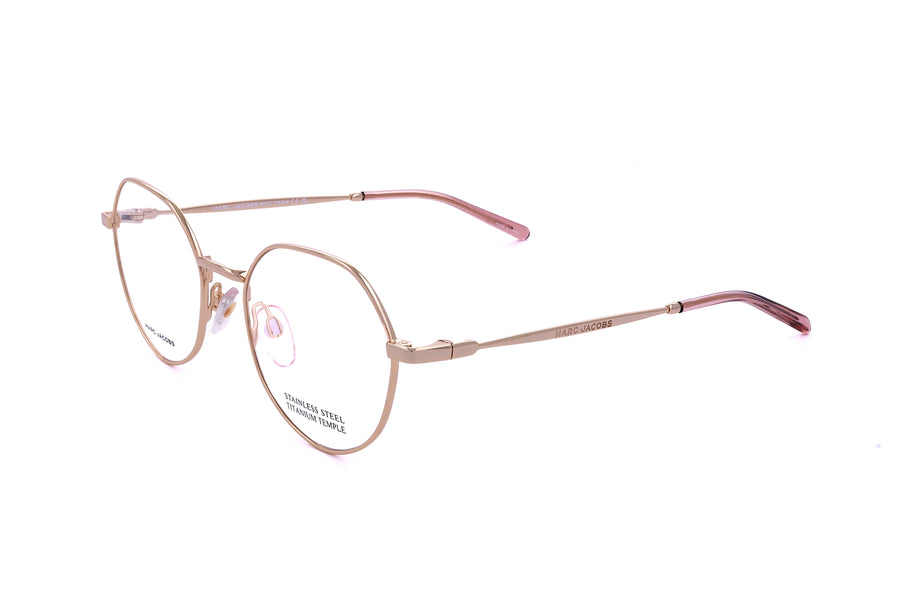 Preloved - Marc Jacobs Womens 51 Mm Gold Eyeglasses Marc705g-0j5g-51 One Color