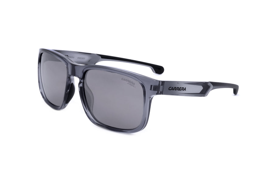 Preloved - Carrera Mens 57 Mm Grey Black Sunglasses Carduc001-S-R6s-57 One Color