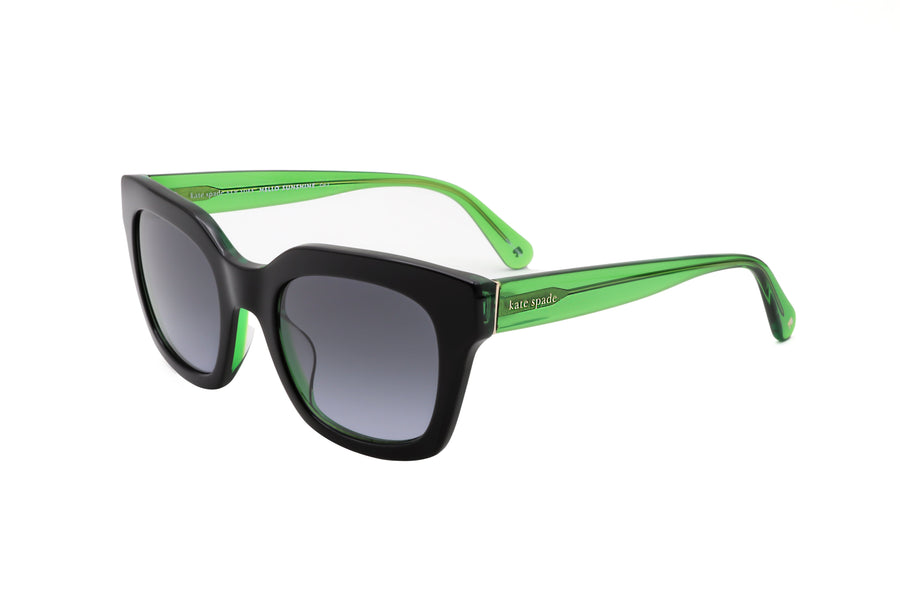 Preloved - Kate Spade Womens 50 Mm Black Green Sunglasses Camryn-S-7zj-50 One Color