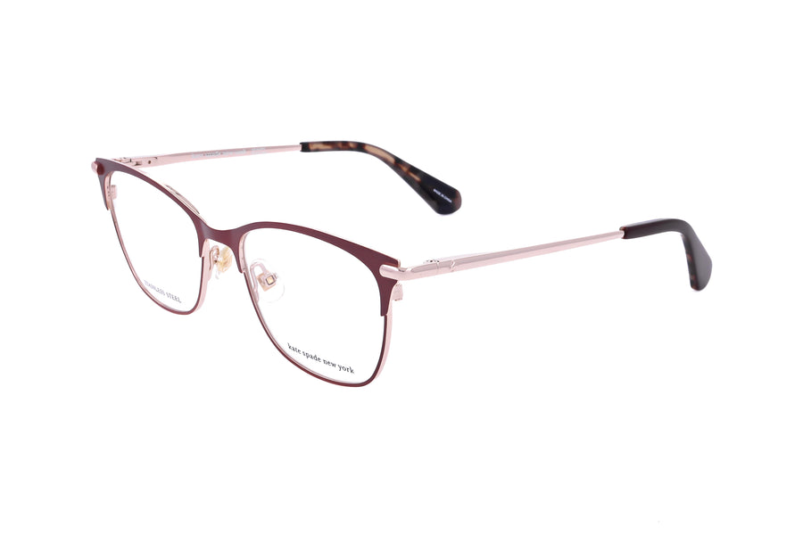 Preloved - Kate Spade Womens 52 Mm Burgundy Eyeglasses Bendall-Lhf-52 One Color