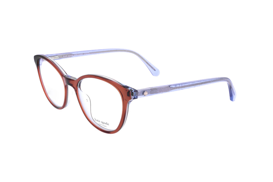 Preloved - Kate Spade Womens 50 Mm Brown Blue Eyeglasses Aggie-3lg-50 One Color