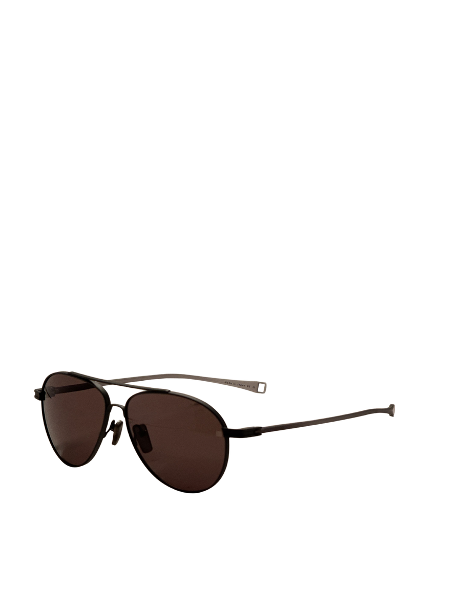 Preloved - Dita Lancier Mens 61 Mm Sunglasses Gunmetal Dls418-A-02 One Color