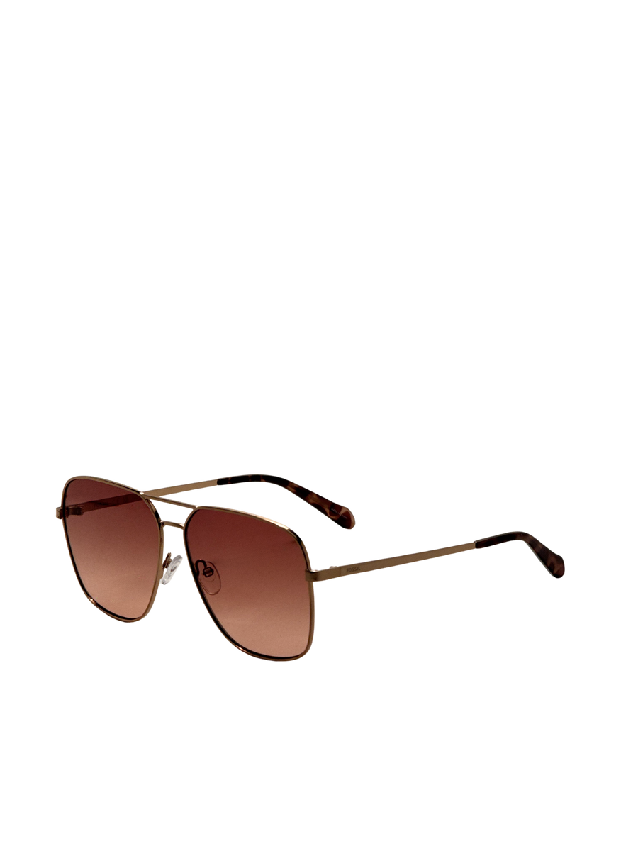 Preloved - Fossil Womens 61mm Rose Gold Sunglasses Fos3154-G-S-Au2-61 One Color