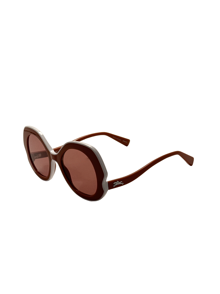 Preloved - Longchamp Womens 52mm Orange Sunglasses Lo780sn-842-52 One Color