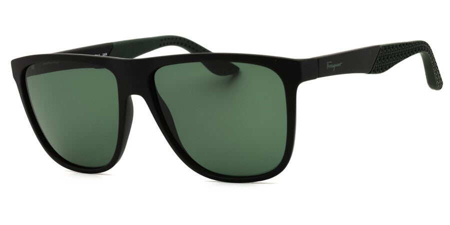 Preloved - Ferragamo Mens 59 Mm Matte Black Sunglasses Sf1065s-005-59 One Color