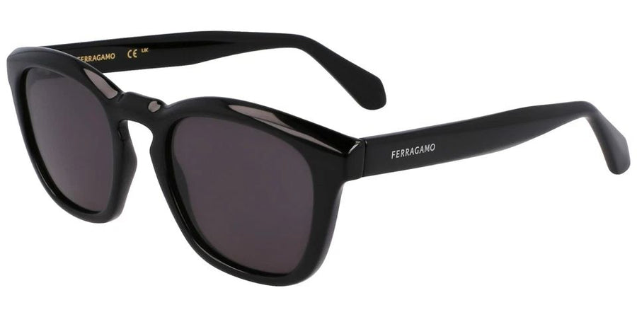 Preloved - Ferragamo Unisex 50 Mm Black Sunglasses Sf2040se-001-50 One Color