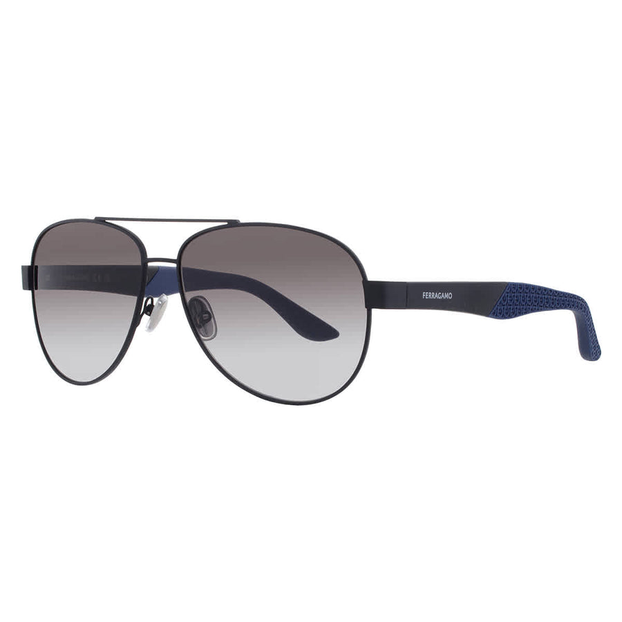 Preloved - Ferragamo Mens 62 Mm Matte Black Sunglasses Sf275sn-002-62 One Color