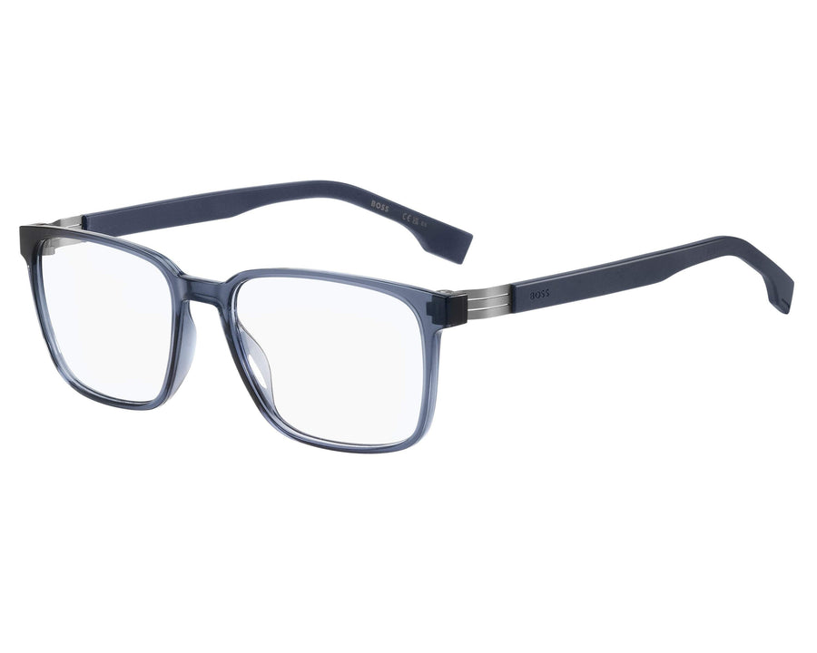Preloved - Hugo Boss Mens 57 Mm Blue Eyeglasses Boss1578-Pjp-57 One Color