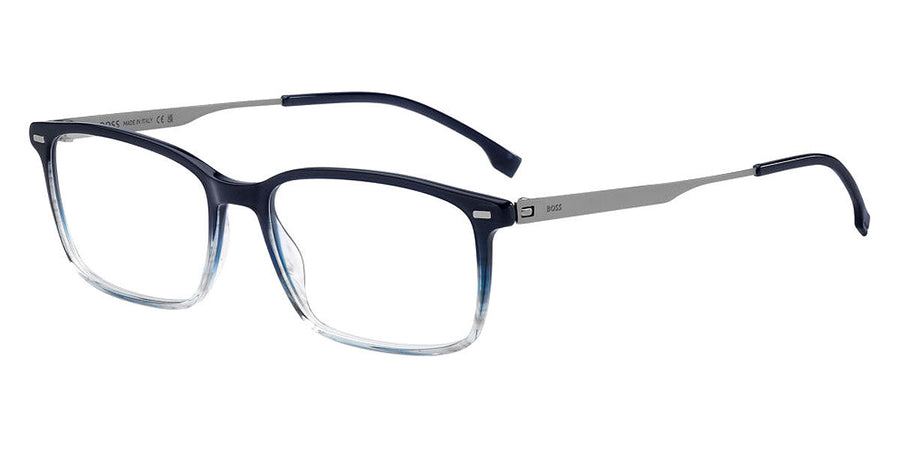 Preloved - Hugo Boss Mens 53 Mm Black Dark Ruthenium Eyeglasses Boss1643-Ans-53 One Color